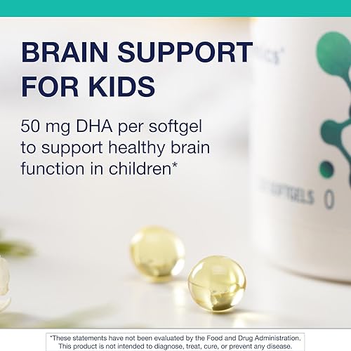 Miniatura 3 de Metagenics MetaKids DHA - Suplemento infantil de DHA y EPA para salud cerebral, ocular e inmunológica* - de aceite de calamares, sabor a fruta