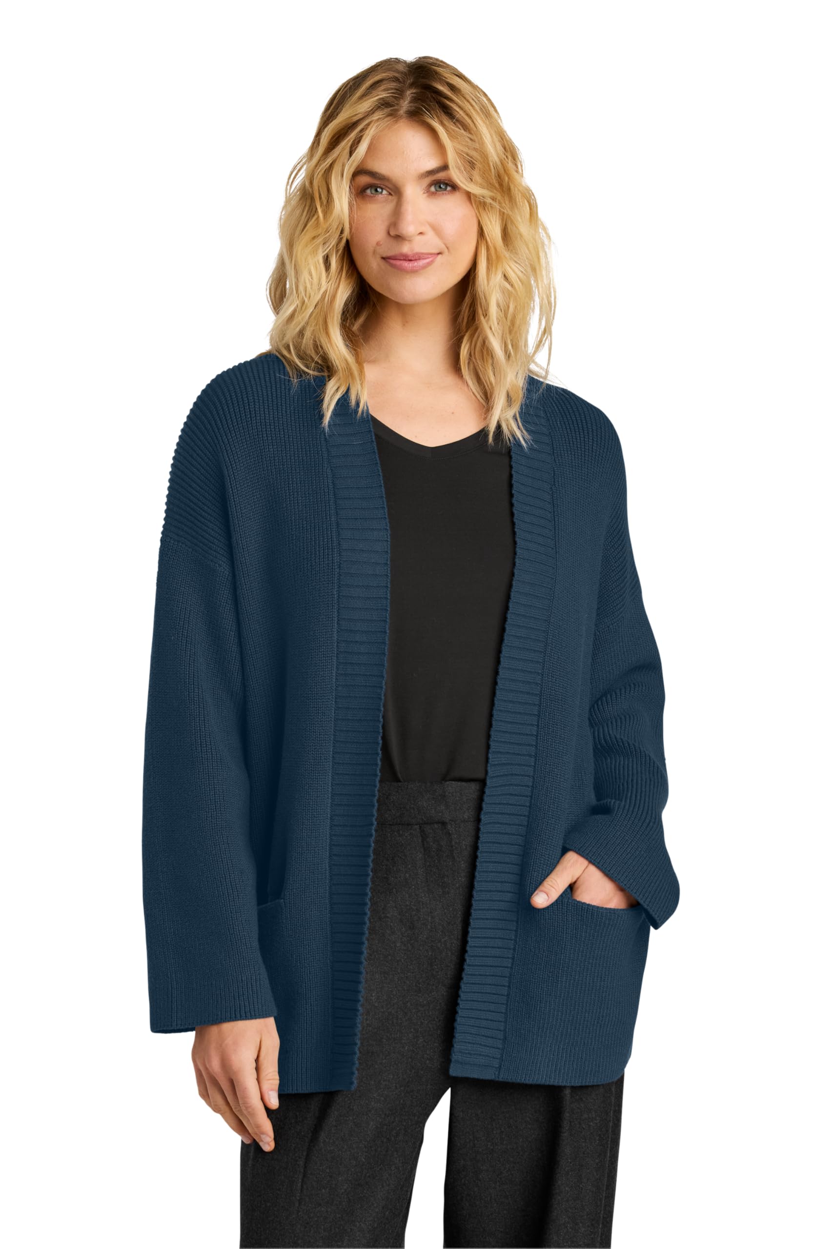 Womens Open Cardigan Open Sweater for Women Casual Fall Sweater for Work Everyday Wear