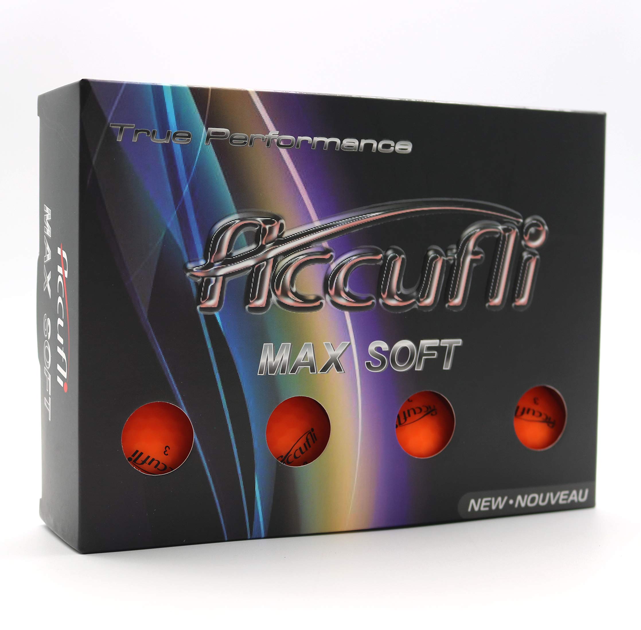 ACCUFLI Max Soft Golf Balls