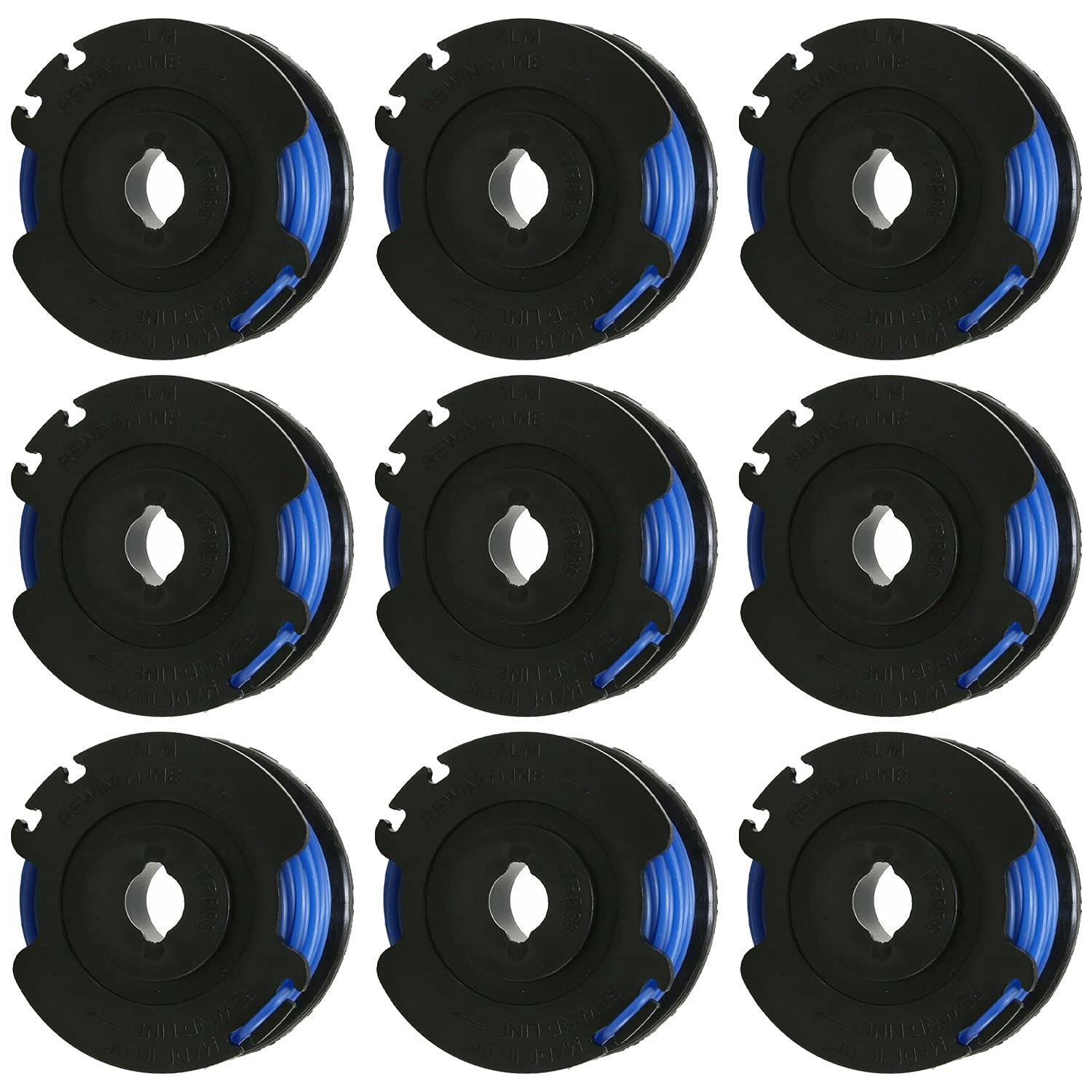 Chuancheng 9pcs Spool Line Accessories for Bosch Art 23 SL ART26SL ART23SL Strimmer 00062