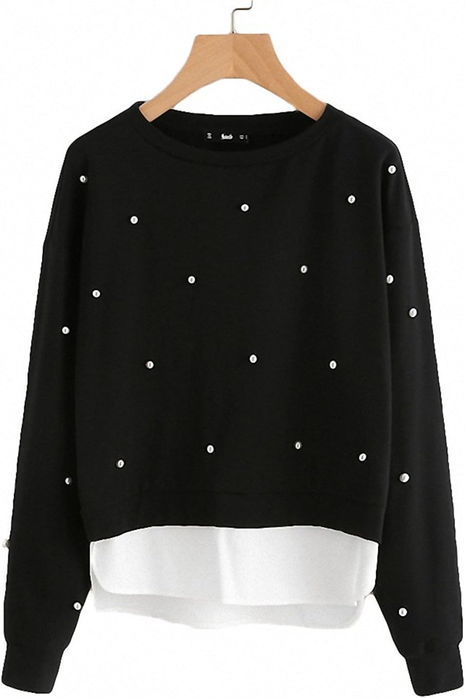 Khhalisi Women's Fleece Round Neck Sweatshirt