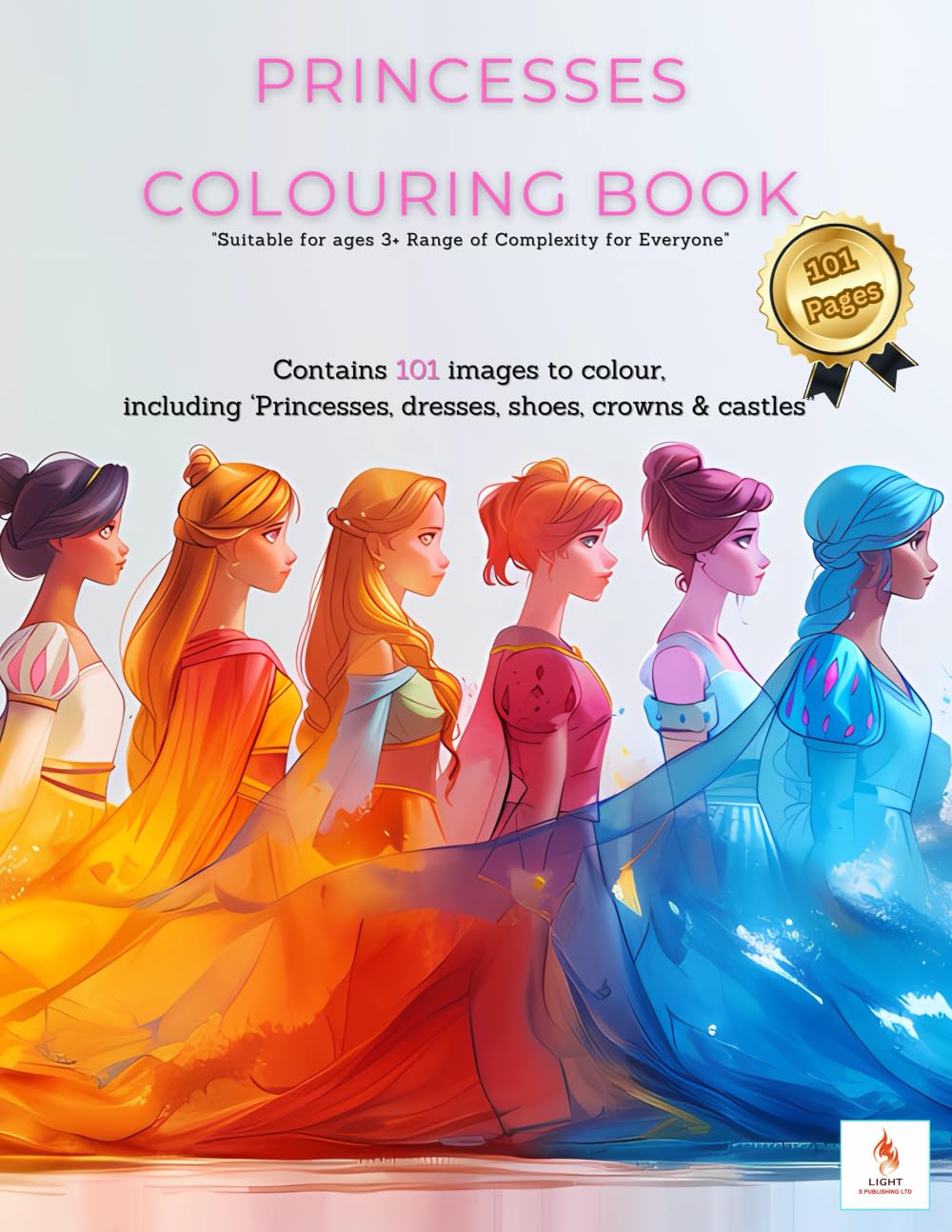 Princesses Colouring Book (Colouring In Books)