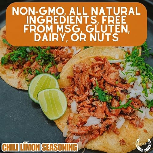 Miniatura 8 de Condimento Chili Límon | Auténtica mezcla de especias artesanales | Condimento Clásico | Todo natural, sin OMG | Hecho a mano en pequeños lotes |