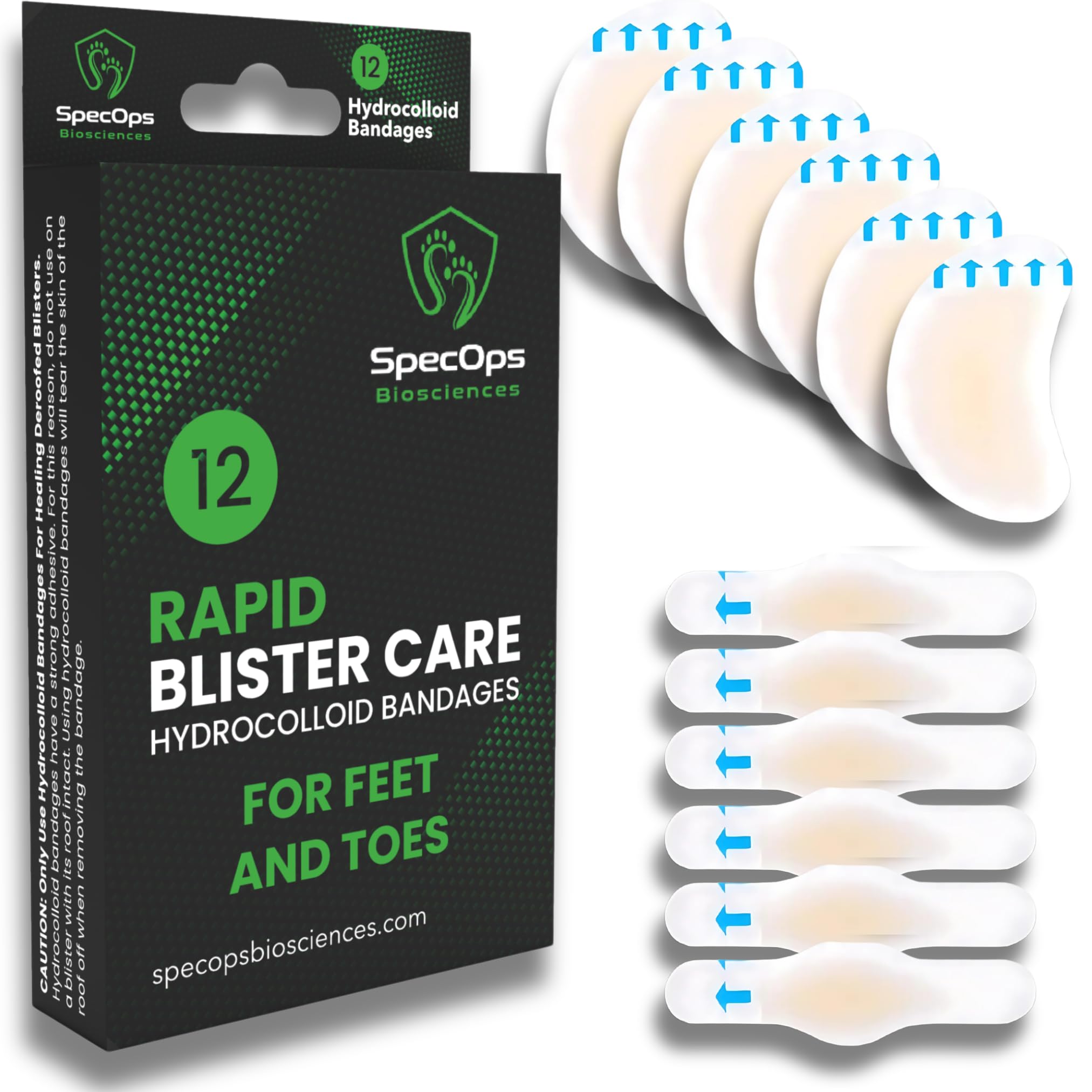 Hydrokolloid-Blisterbandagen
