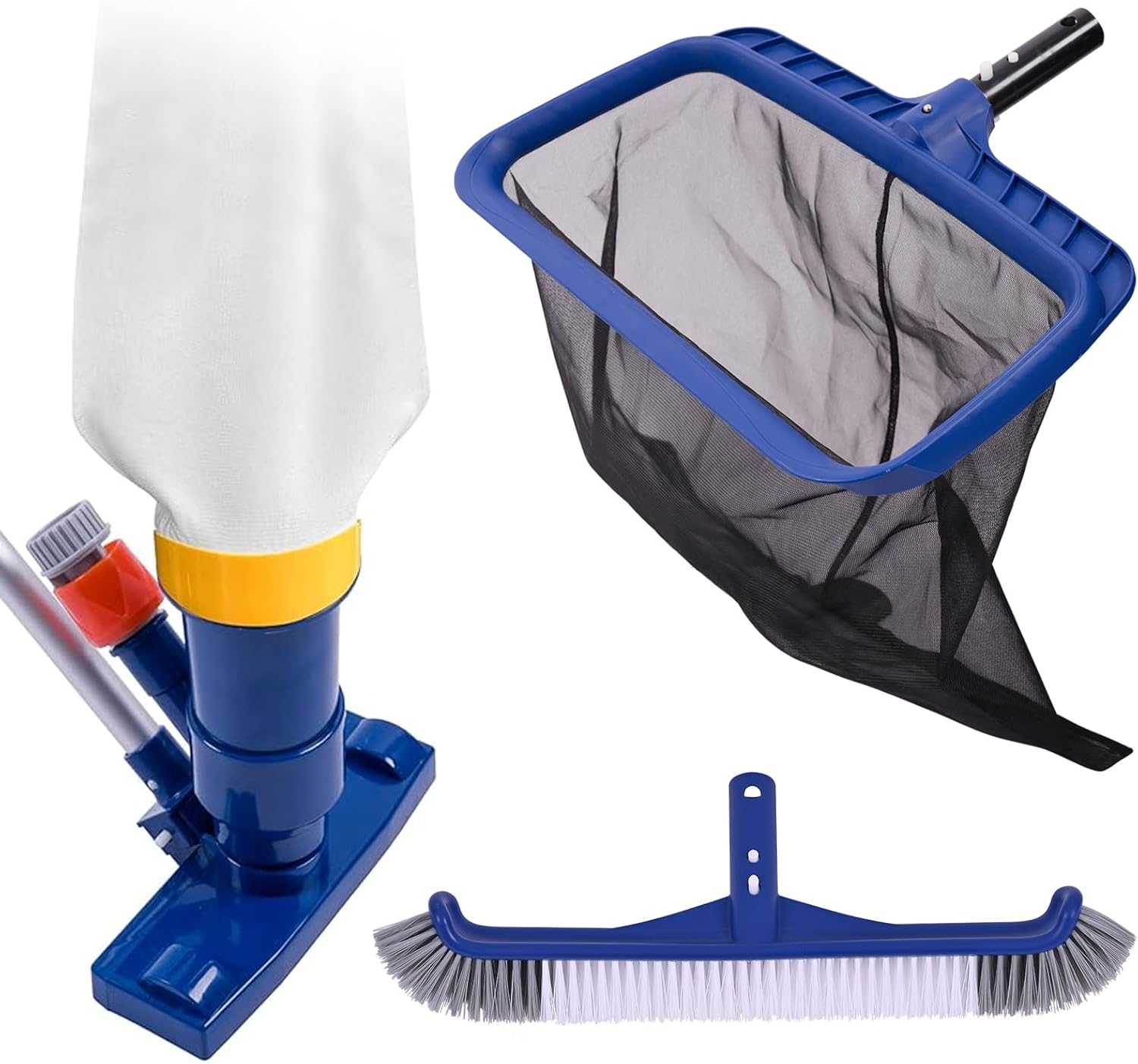 POOLAZA Pool Vacuum Jet, Skimmer & Brush