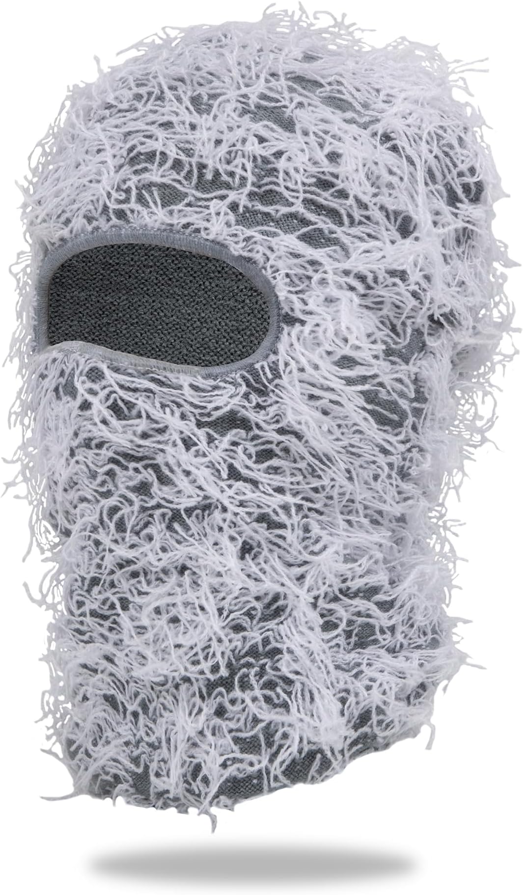 Distressed Balaclava Ski Mask for Men/Women Knitted Full Face Ski Mask Windproof Neck Warmer