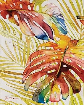 ArtExpert Tropic Botanicals II by Marie Elaine Cusson - 16x20 Art Print Poster