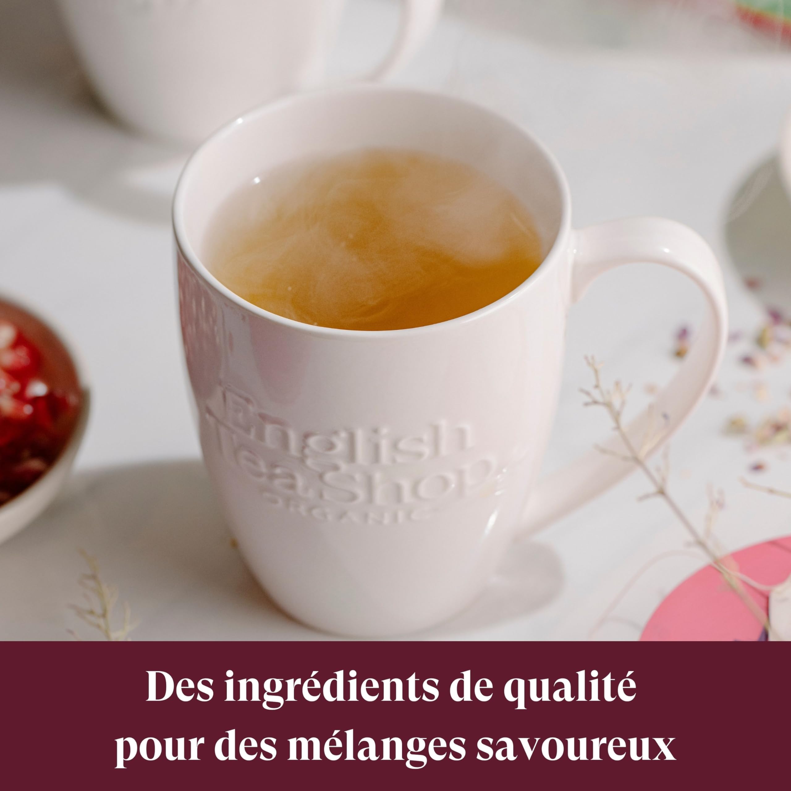 English Tea Shop - Coffret thés et infusions - Collection Luxury - 72 sachets de thés bio dans une belle boite à thé en métal - 9 mélanges de thés - Coffret cadeau thé à offrir