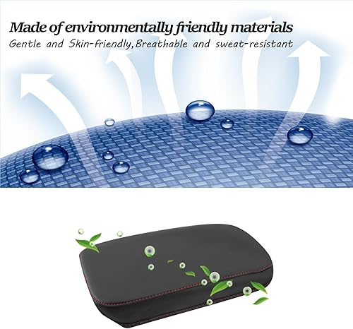 Vista 29 de SKTU Funda para consola central para Jeep Grand Cherokee 2011-2021, Grand Cherokee 2021, Grand Cherokee 2021, accesorios Grand Cherokee WK2, funda