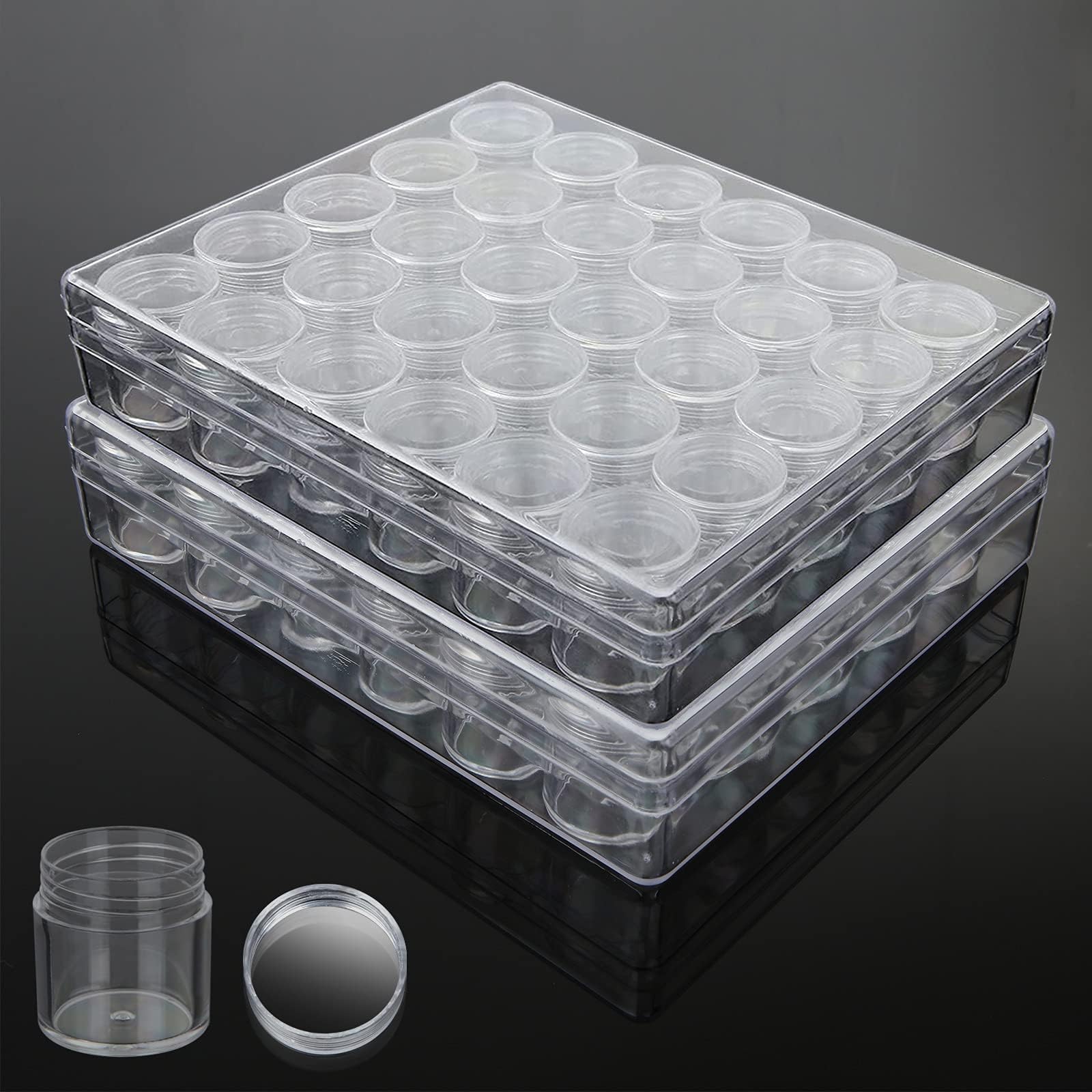 Lot De Perles De Destockage – Boîte Plastique, Lot 2, Création DIY