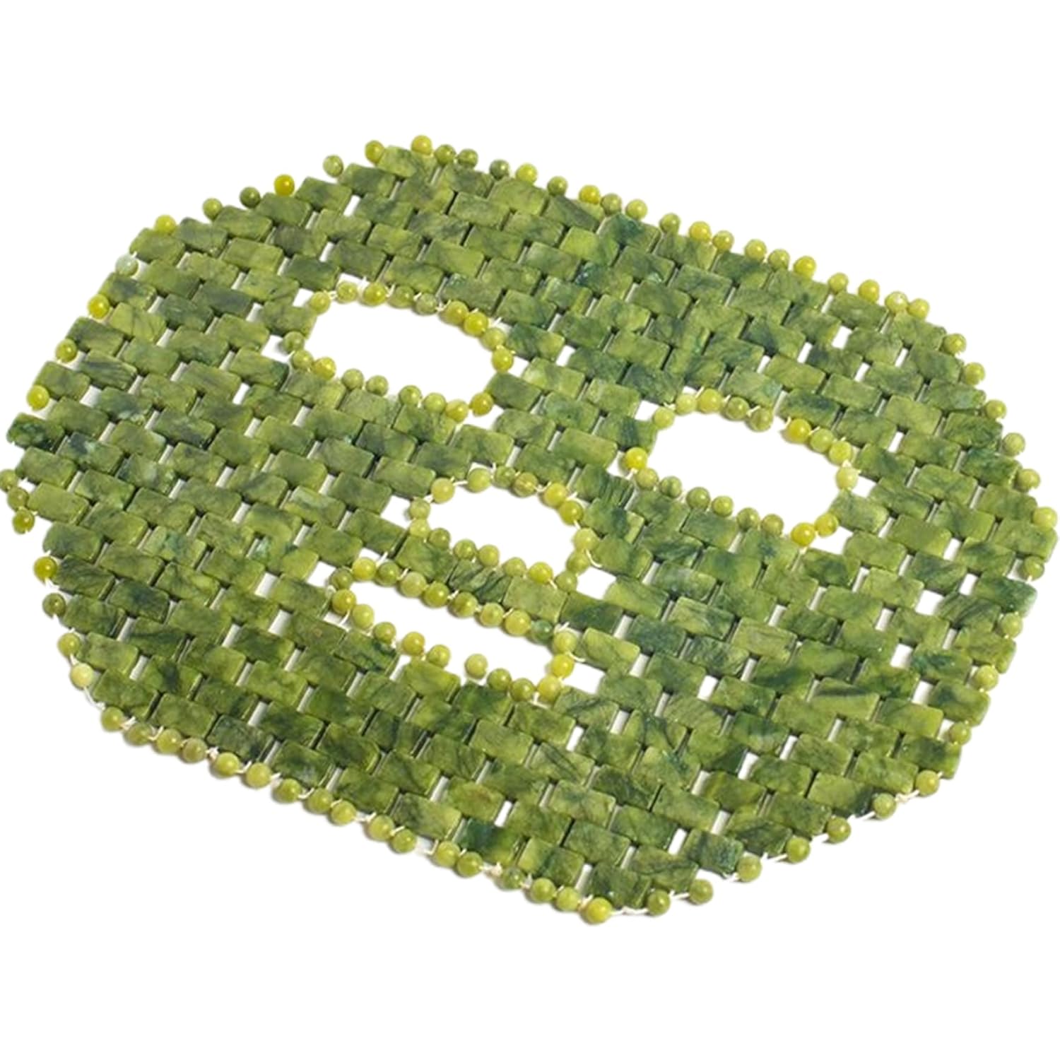 Jade Mask, Natural Jade Eye Mask for Facials, Cooling Face for Alleviate Puffiness Face Massage Puffy Eyes Dark Circles Eye