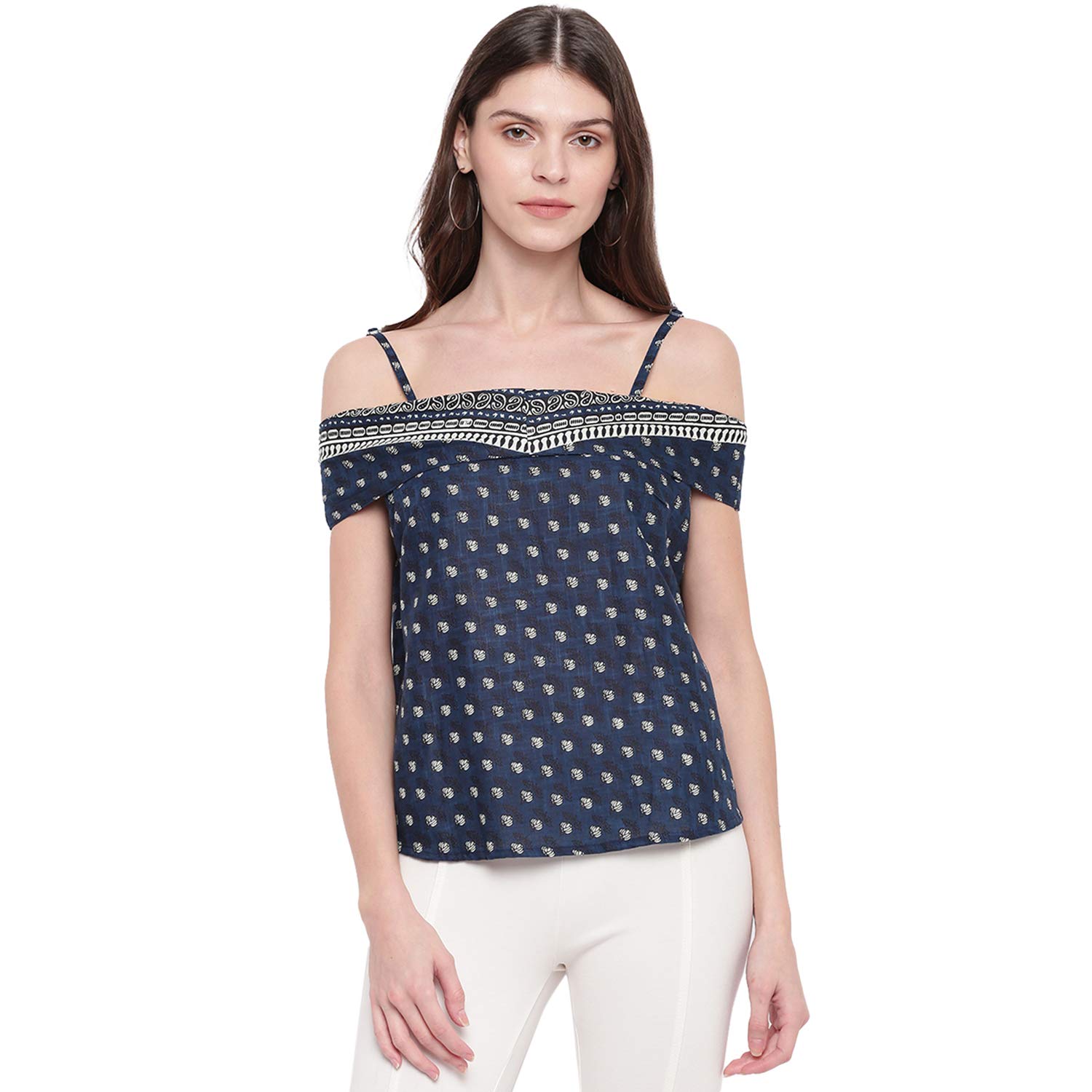 women's printed top
