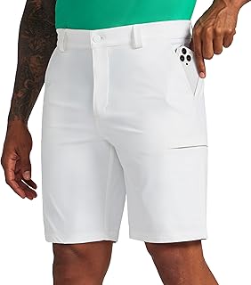 Men's Golf Shorts Stretch Dress Shorts Cargo Quick Dry Athletic Casual Shorts with Pockets 7" 9" 11"