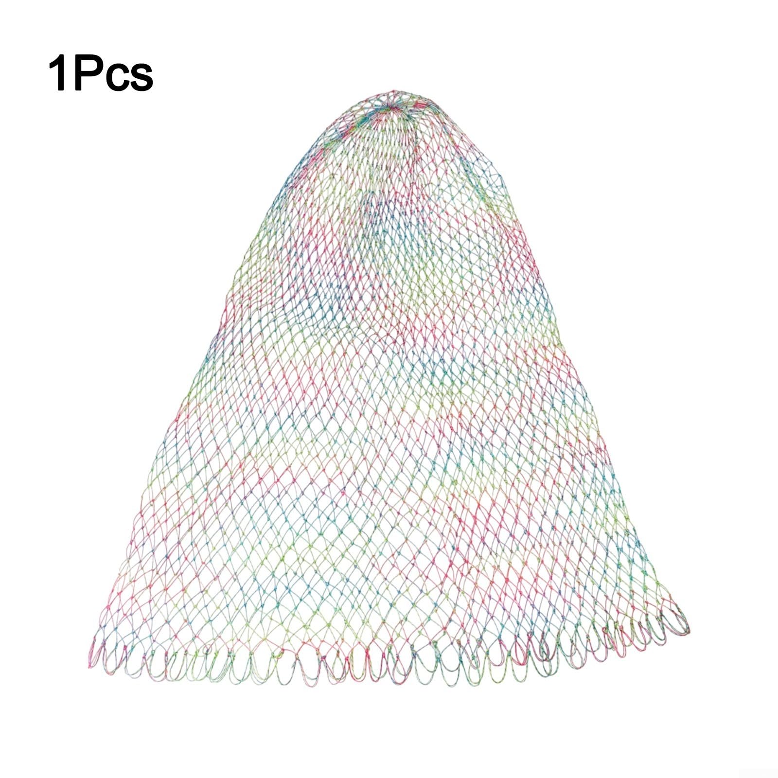 Guadino da pesca in nylon, ricambio leggero con design a rete da 2 cm per una pesca efficace, forte capacità di carico di 75 kg