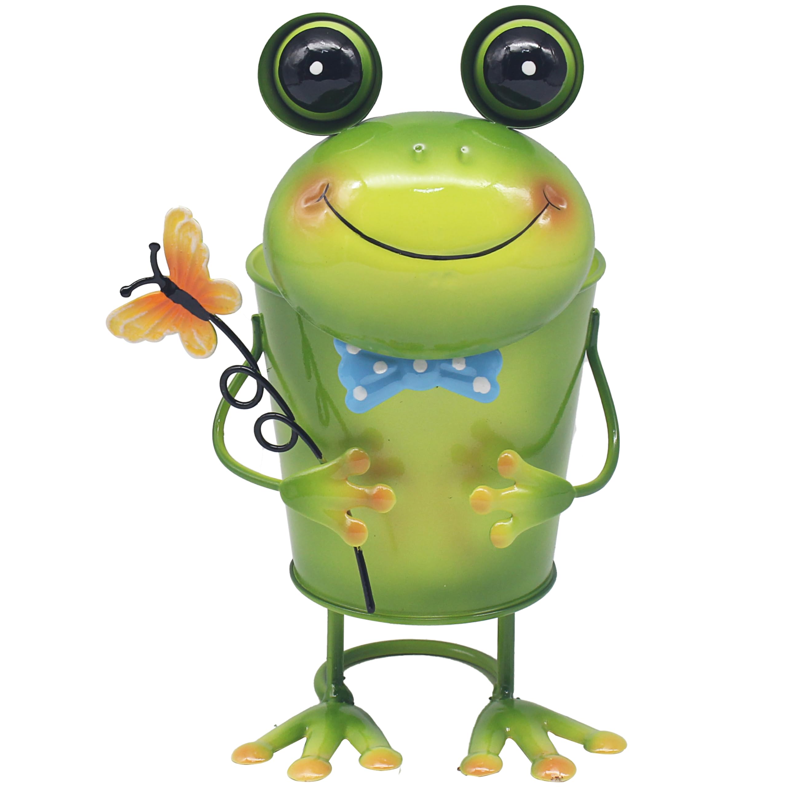Lesser & Pavey Bright Eyes Frog Planter By Bright Eyes Home Decor Figurines & Ornaments For Home & Office | Decorative Accessories Statues For Indoor & Outdoor | Lovely Gifts for Women & Men
