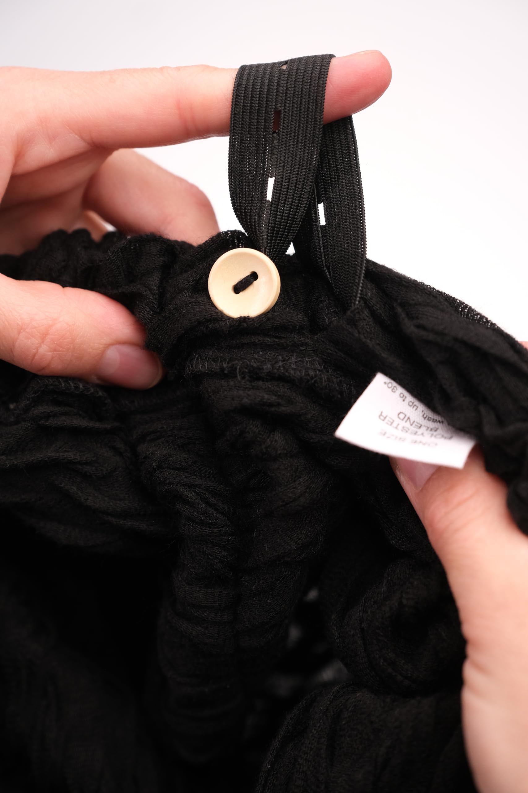 Jüdische Kopfbedeckung für Damen, Samt, Barett, Tichel, Schlauchschal