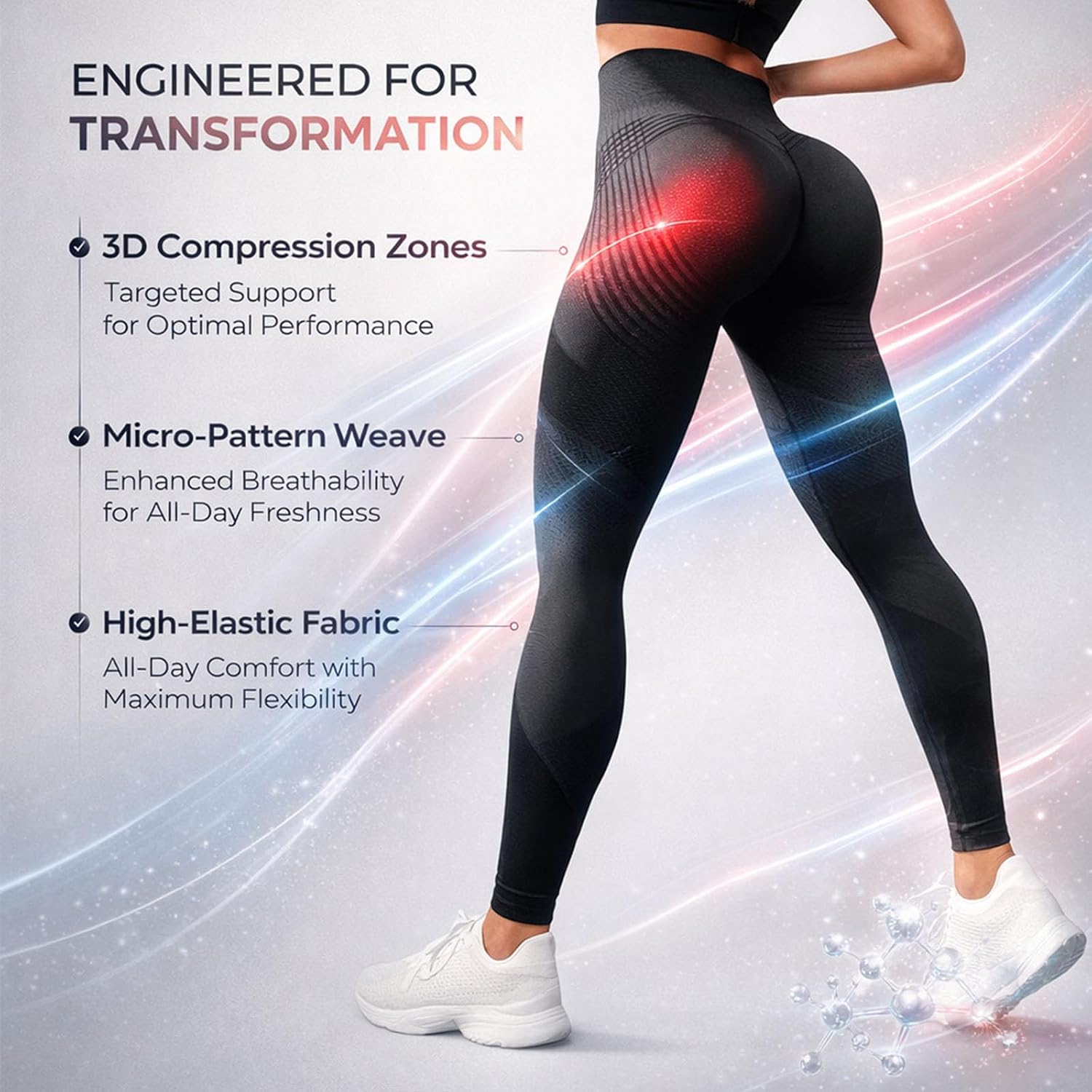 2026 NEW 3D Cellulite Leggings,Breathable Multiple Styles High Waist 3D Anti Cellulite Leggings for Women