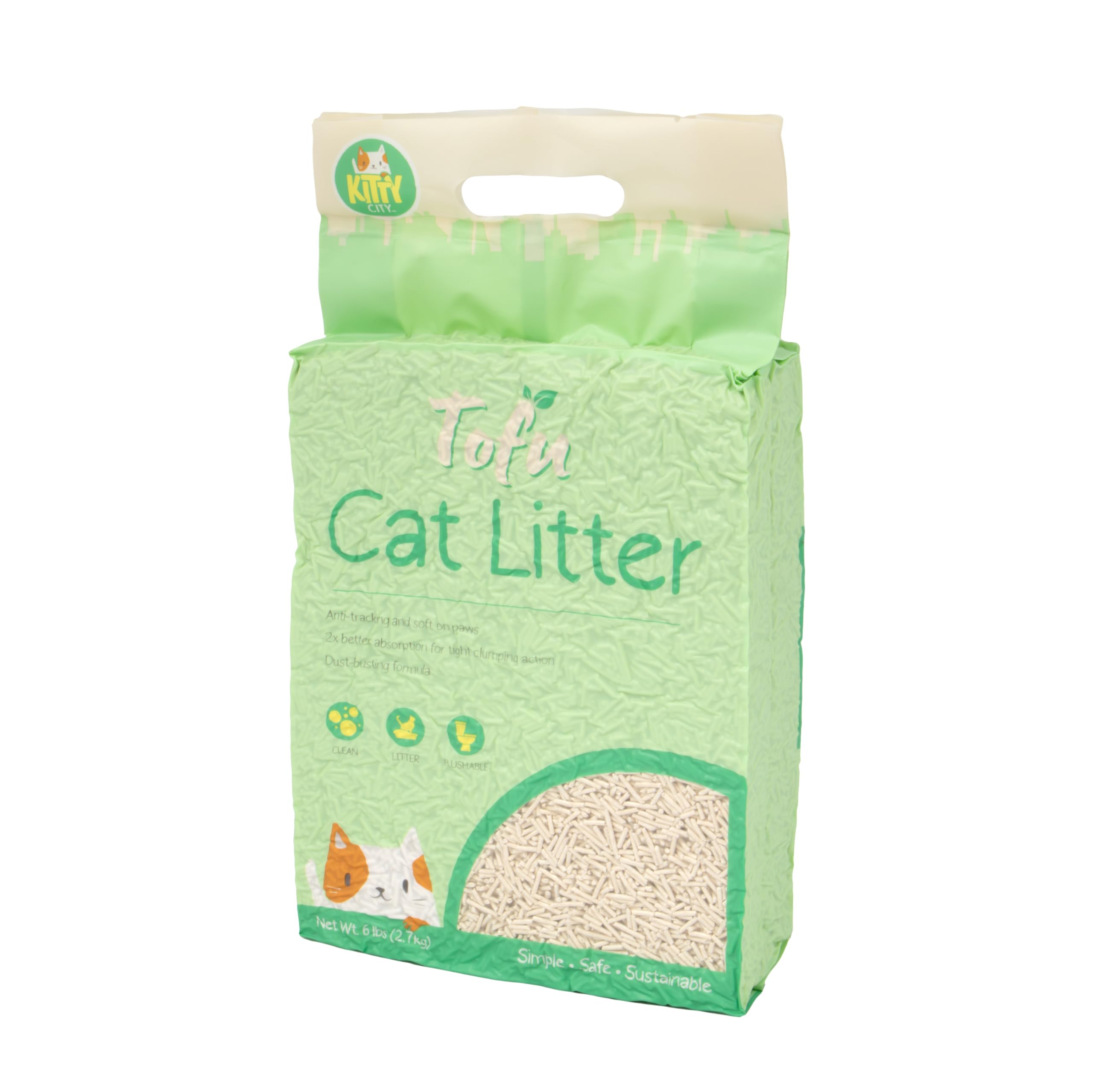 Kitty City Arena de Tofu 6 Libras