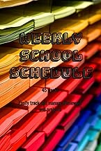 Weekly School Shedule: Homework Tracker