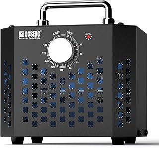 Ozone Generator Odor Removal with 10s Delay Start, Ozone Machine for Car, Pet, Basement - Ozone Odor Eliminator for 1500 Sq. Ft.