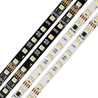 DC24V 5M 300Leds WS2805 Ic ピクセル Rgbwww SPI 5 in 1 Rgbcct スマート ピクセル LED ストリップ ライト 10 ピクセル/m IP20/IP65/IP67(Black PCB DC24V,RGB CCT WS2805_5M_IP20)