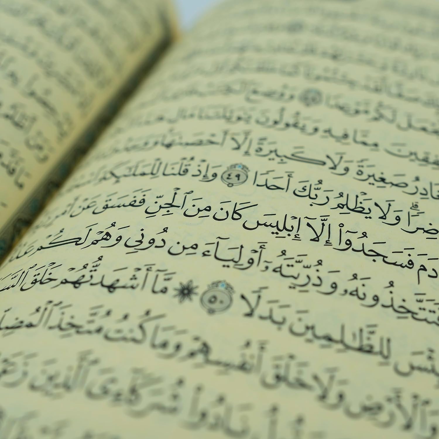 Modefa Prayer Rug Islamic Gift Set - Holy Quran in Arabic - Velvet Box with Quran and Tesbih (Green)