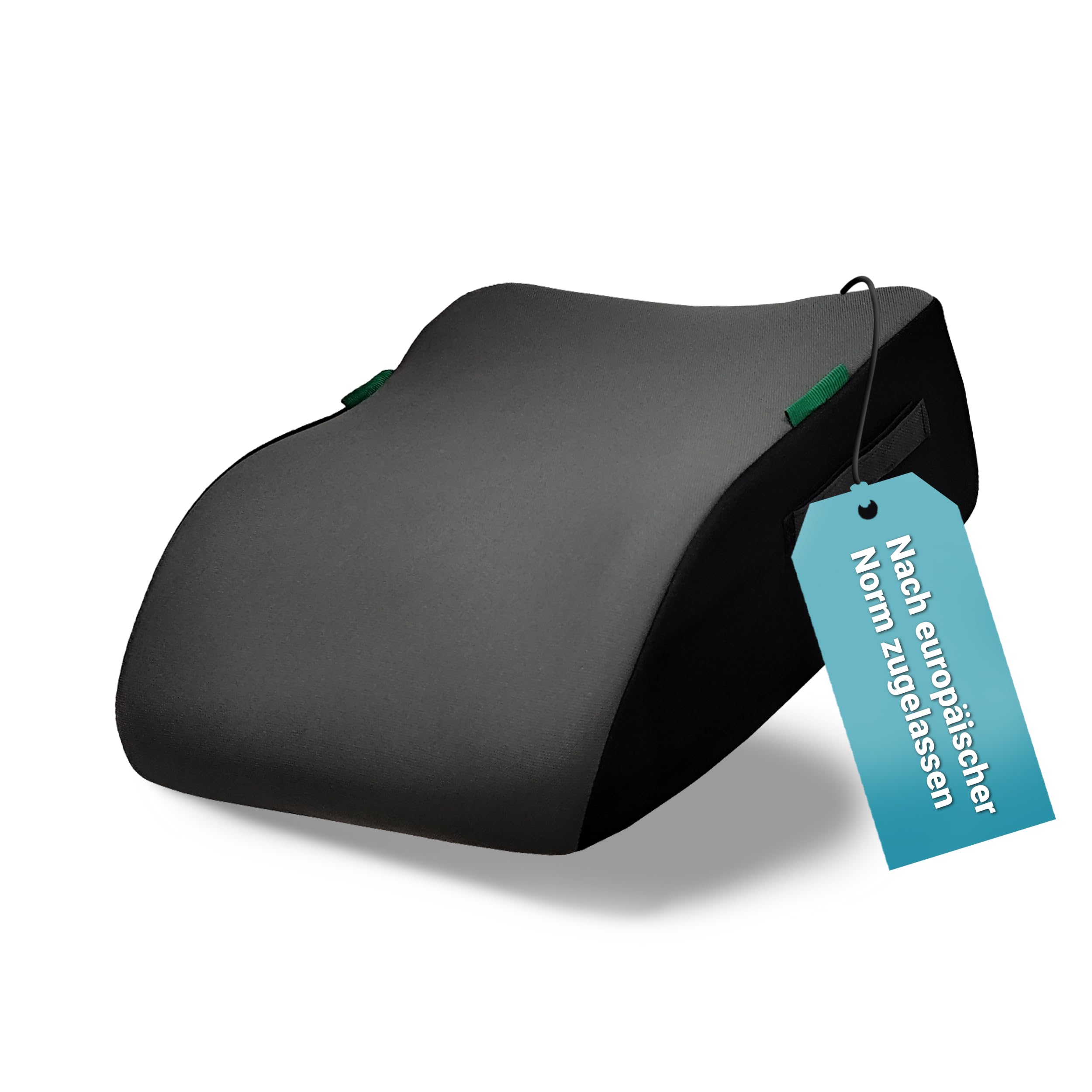 HiTS4Kids Kindersitz fürs Auto (Grau) – Praktisch, komfortabel und sicher – Geprüfte Sicherheit nach Kindersitznorm R129 – Kindersitz 135-150cm – kompakt und unkompliziert