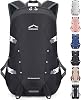 BAGPARKK 35L Lightweight Packable Travel Hiking Backpack Daypack,Water Resistant Camping Daypack (Black(35L))