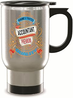 Accounting and Finance Gifts for CPAs Perfect for Accountants Day 14oz Steinless Steel Travel Mug
