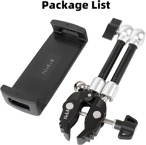 Miniatura 7 de Soporte para tablet para soporte de micrófono, soporte de música para iPad, soporte de tableta para iPad, brazo mágico ajustable de 10 pulgadas de