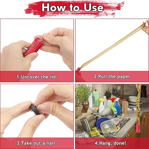 Vista 18 de Stingmon Paquete de 40 trampas adhesivas para moscas para interiores, trampas para moscas para colgar al aire libre, trampa para moscas de fruta, A1