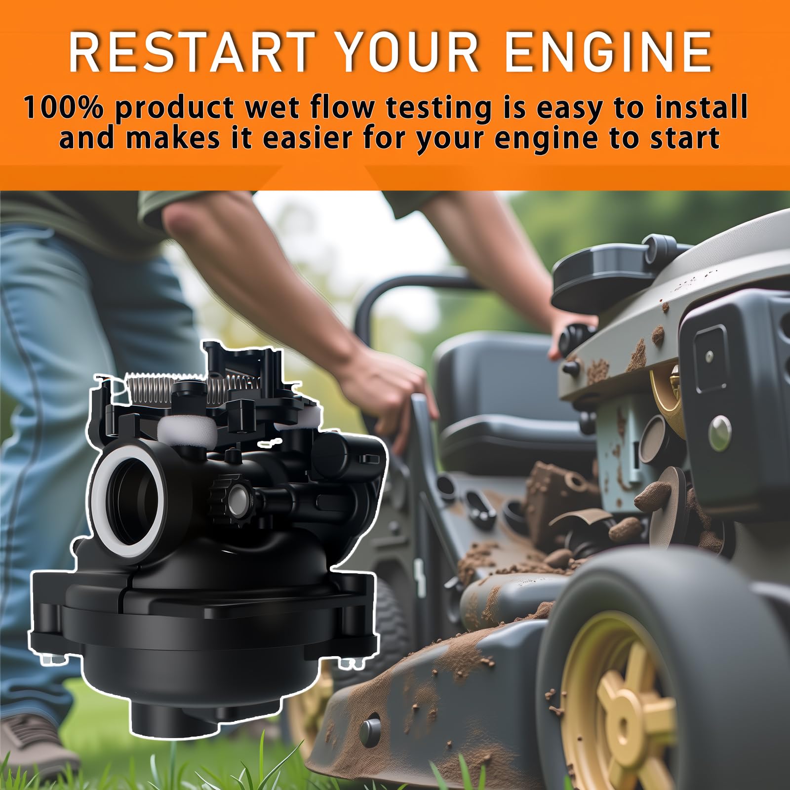 1442 ピーチ Amazon.com: WHFZN 21442 Carburetor With Air Filter & Cover