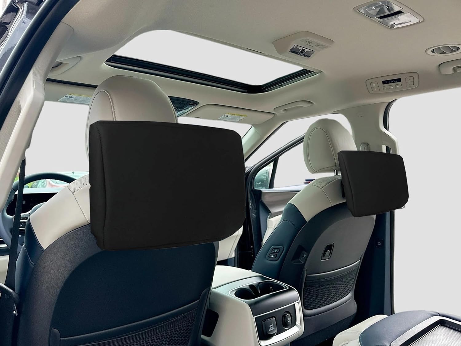 Neoprene Screen Protectors for 2025 2026 Kia Carnival | 2-Pack Shock-Absorbing Covers | Elastic Strap Design, Easy Installation