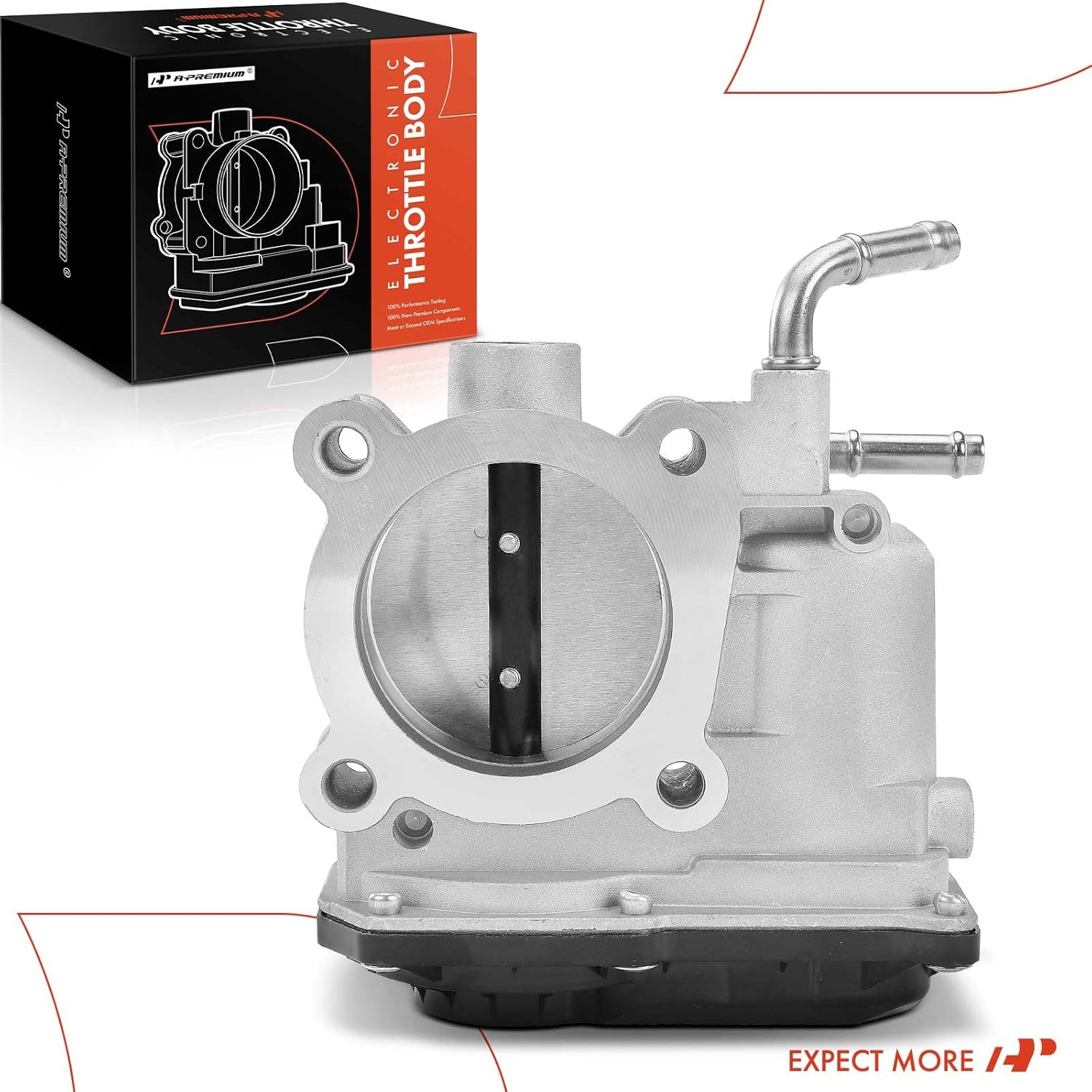 A-Premium Throttle Body Assembly with TPS Sensor Compatible with Scion xD 2008 2009 2010 2011 2012 2013 L4 1.8L Replace# 22030-37020, 2203037020