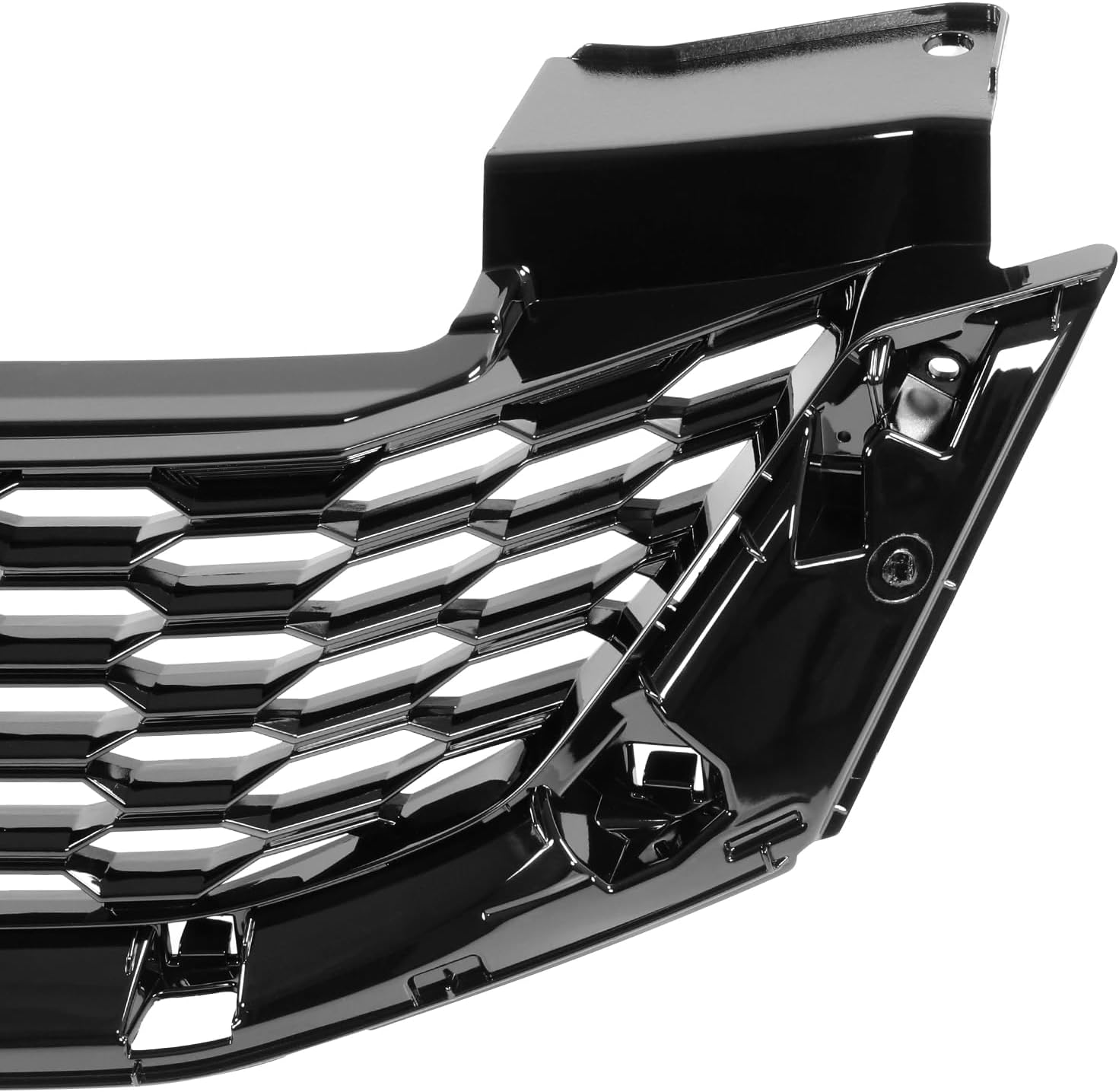 HO1200217 Factory Style Front Bumper Grill Grille Assembly Compatible with Honda Accord 2-Door 2013-2015, Painted Black