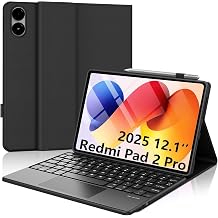 Keyboard Case for Xiaomi Redmi Pad 2 Pro 12.1",Poco Pad 12.1 inch/Pad Pro