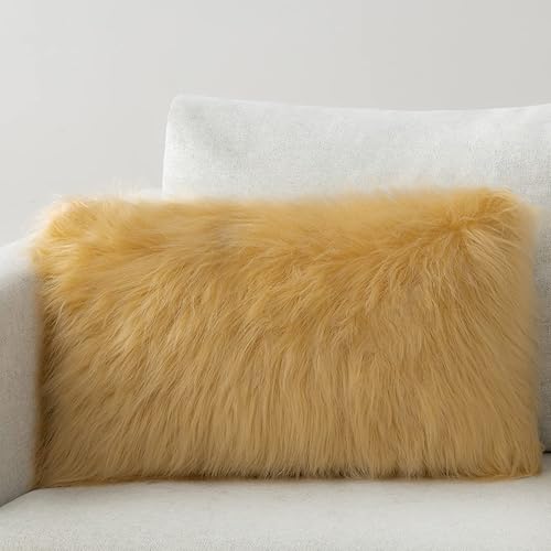 Vista 49 de Fundas de cojín Phantoscope serie de lujo, fundas de cojín de piel sintética estilo Mongolia, para sofá, cama y silla Azul marino