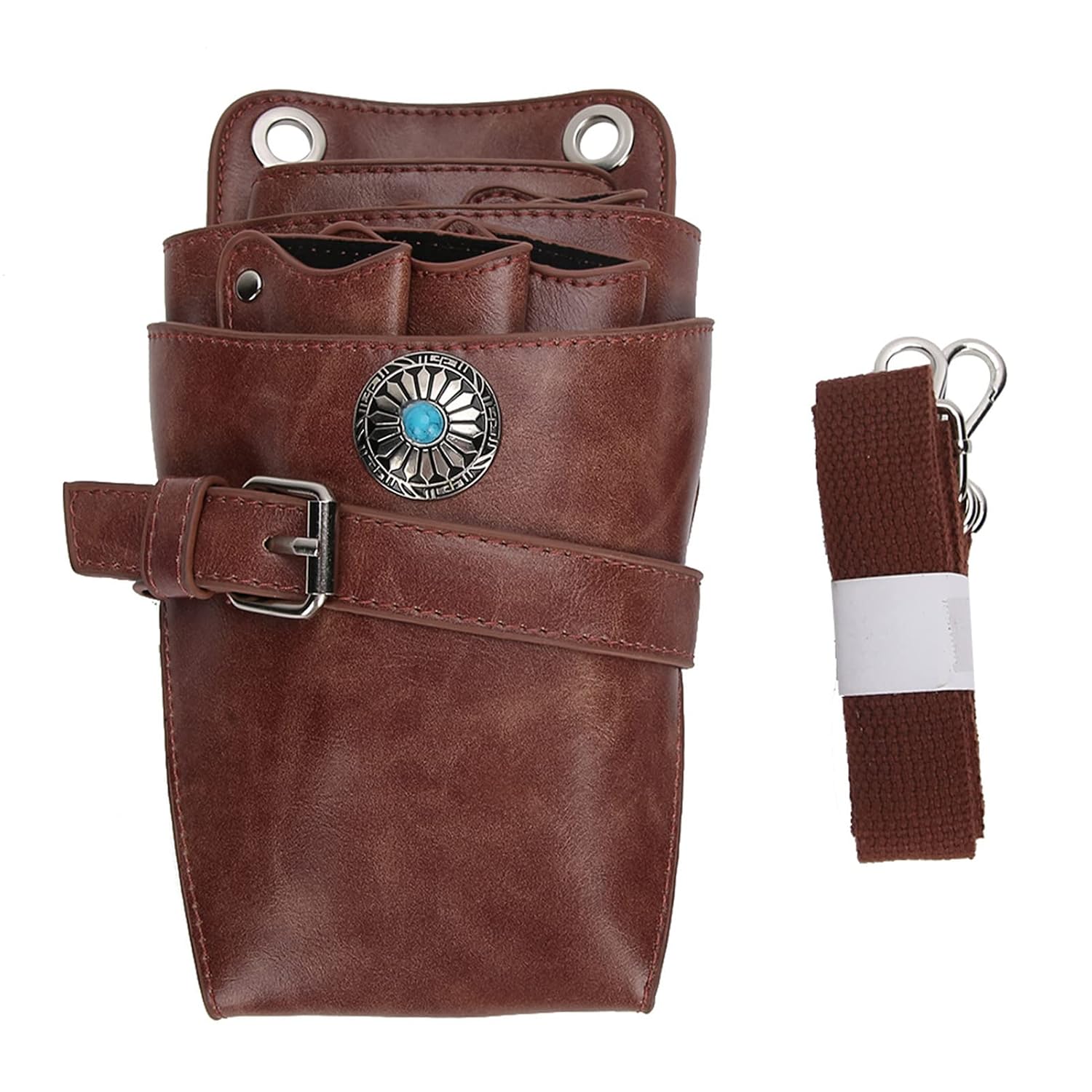 Hair Stylist Shears Holder Tools Waist Bag, Barber Scissor Pouch Holster, Belt Hairdressing Waist Holder Case Bag, Shears Hairdressing Tool Case Bag, for ClipperComb Clip