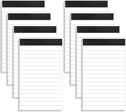 Bloc de notas pequeños de 3 x 5 pulgadas, mini cuaderno de bolsillo de 3 x 5 pulgadas, blocs de notas pequeños, blocs de notas de 3 x 5 pulgadas,