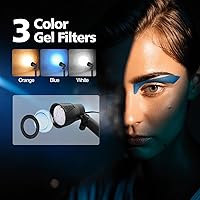 Vista 6 de EMART Fotografía LED Lámpara de luz continua 5500K Cámara portátil Foto Iluminación para estudio de mesa - 2