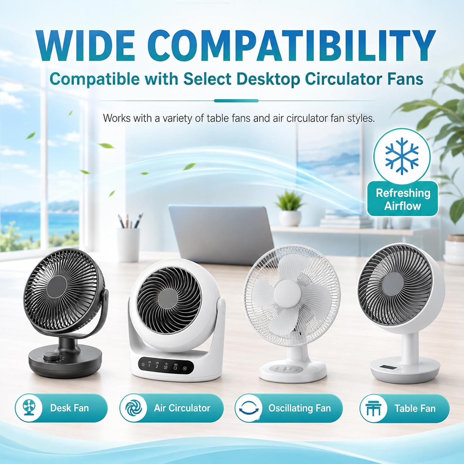 Replacement Remote Control for Woozoo Fan PCF-SC15T | For Woozoo PCF-SC15T Replacement Fan Remote Control