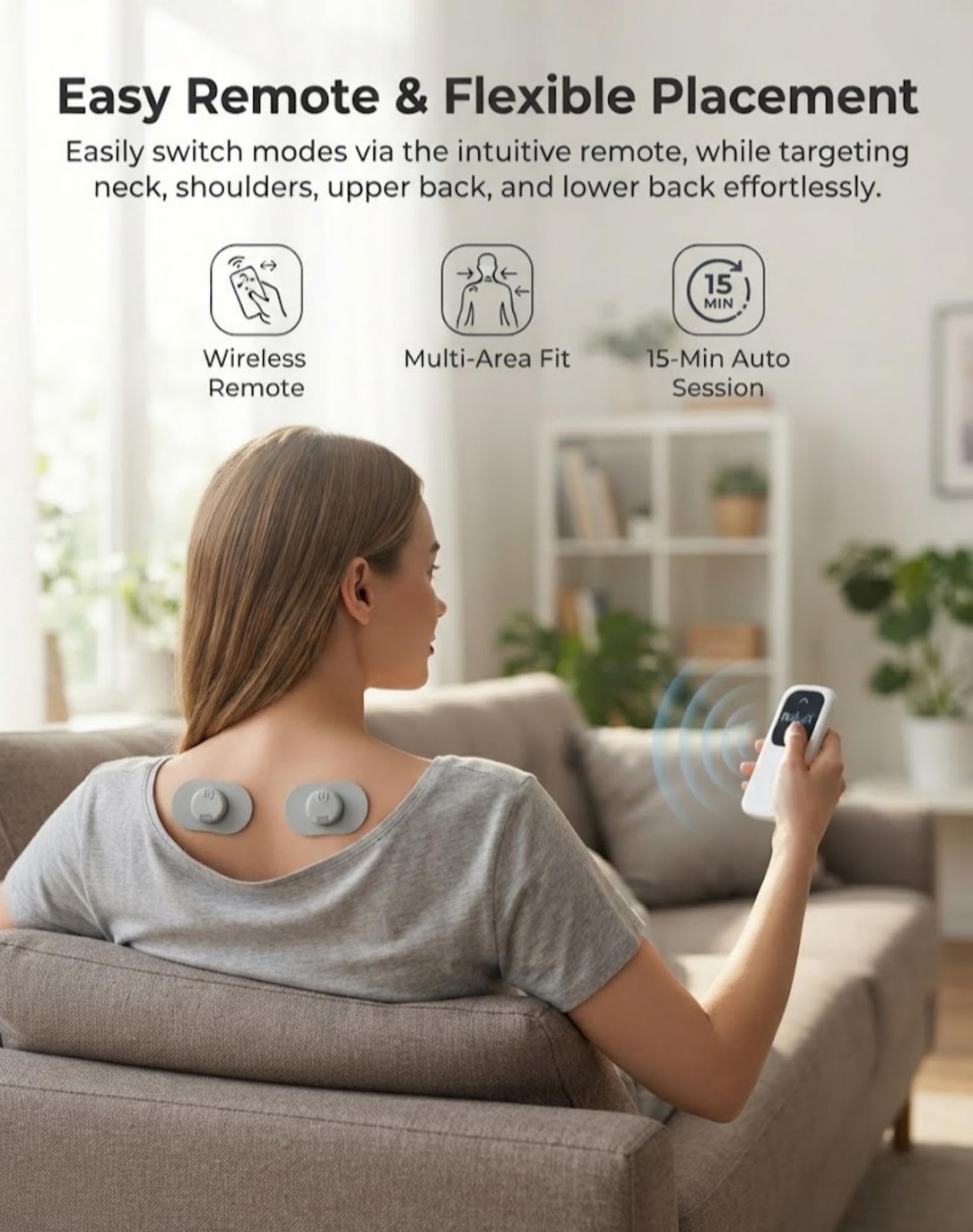 ReliveX Adaptive Correction System Stimulateur Musculaire Sans Fil