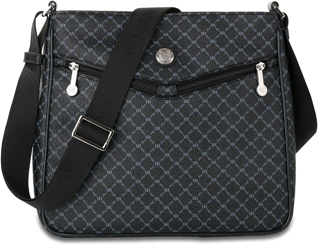 Signature Messenger Bag Color: Black