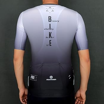 Amazon | [Morethan] サイクルジャージ 半袖 メンズ HVP-018