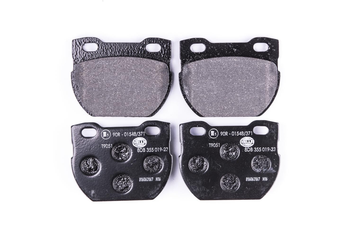 Brake Pad Set For Disc Brake HELLA 8DB 355 019-231 Fits Land Rover Defender