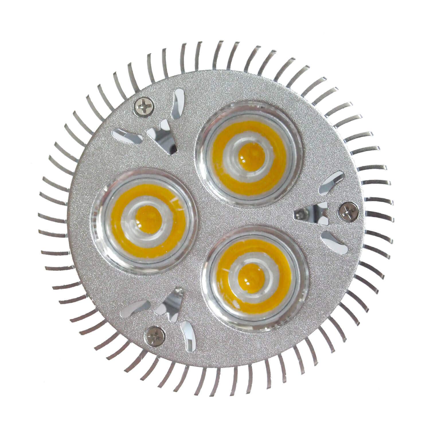 5er Pack LED Spot GU10-6W (3x2W) - High Power LEDs - warmweiss (entspricht 50W Halogen)