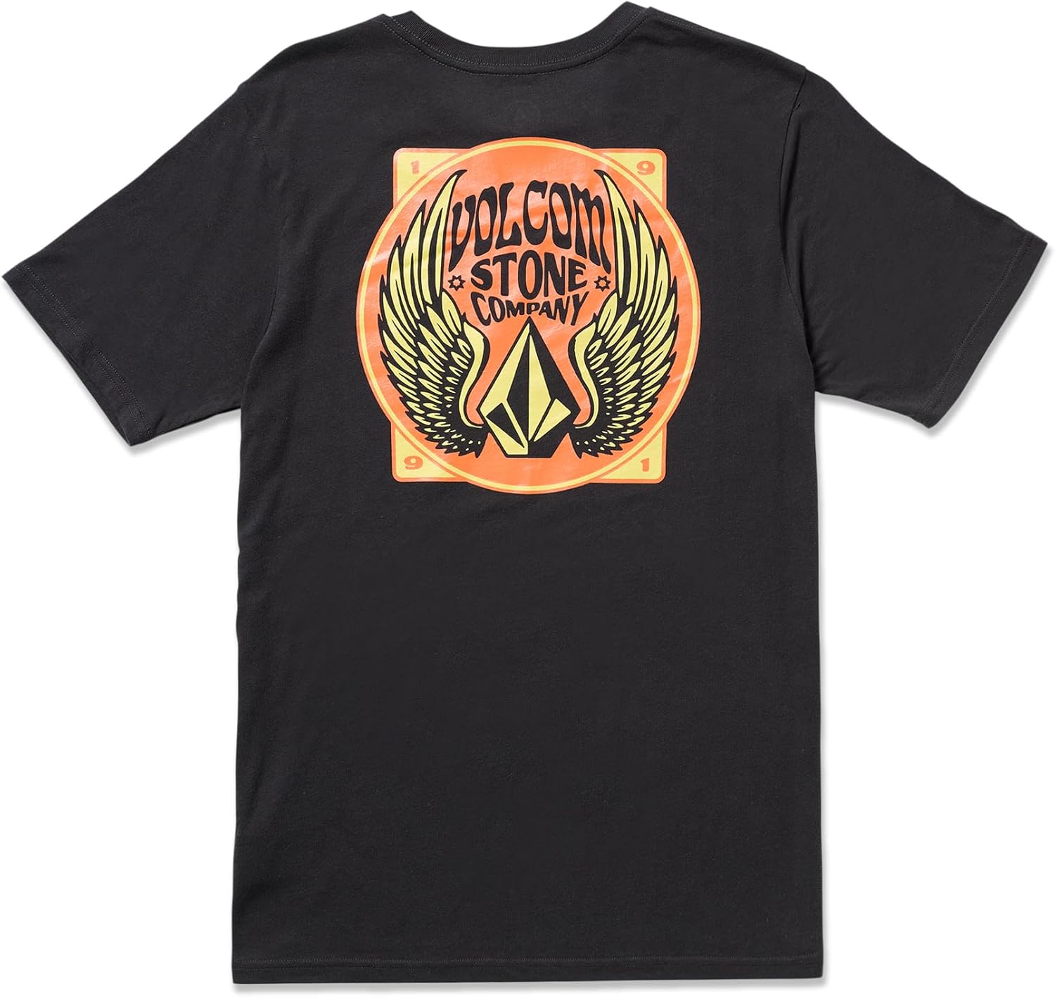 Volcom Men's Dactyl Heather Short Sleeve T-shirt - Soft Cotton Blend Crewneck Tee, Lightweight & Breathable Casual Fit - Image 7