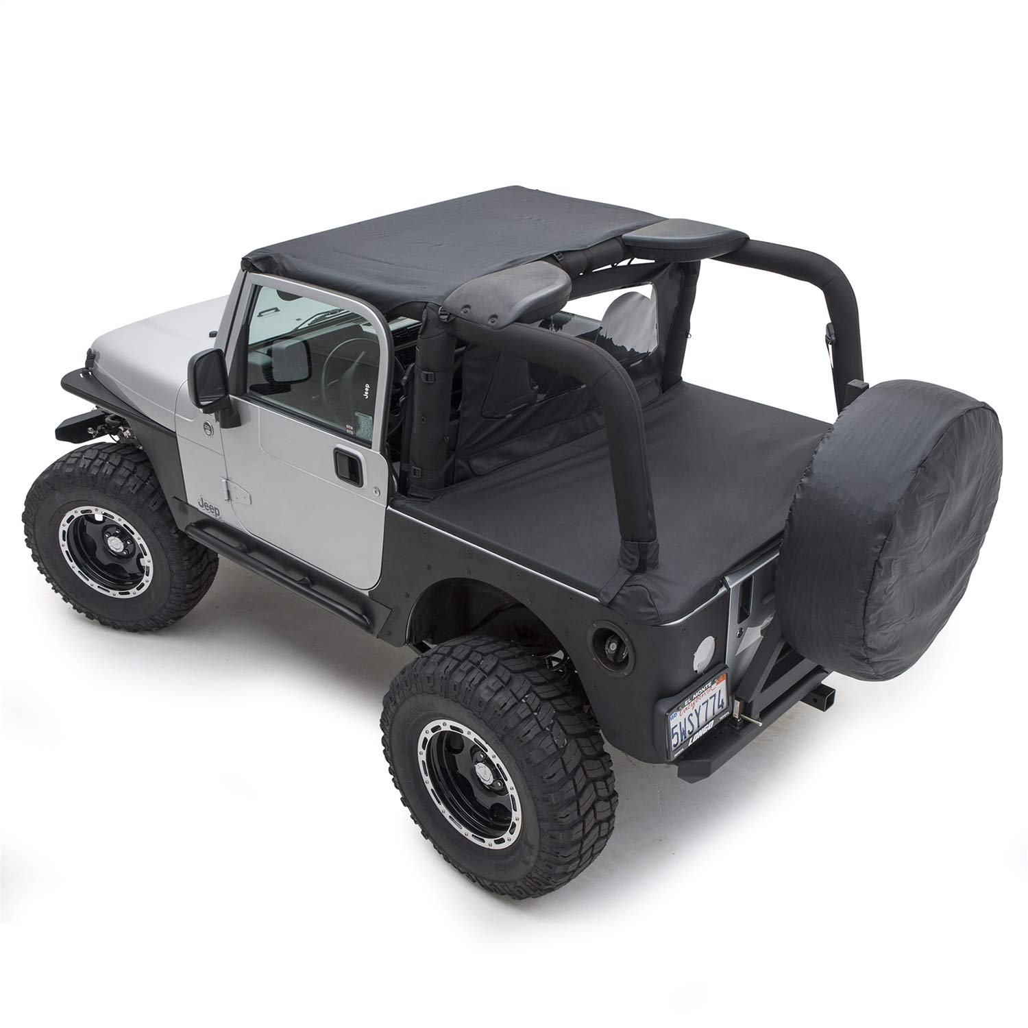 Amazon.com: Smittybilt 76872 XRC Front Tube Fenders, 97-06 TJ