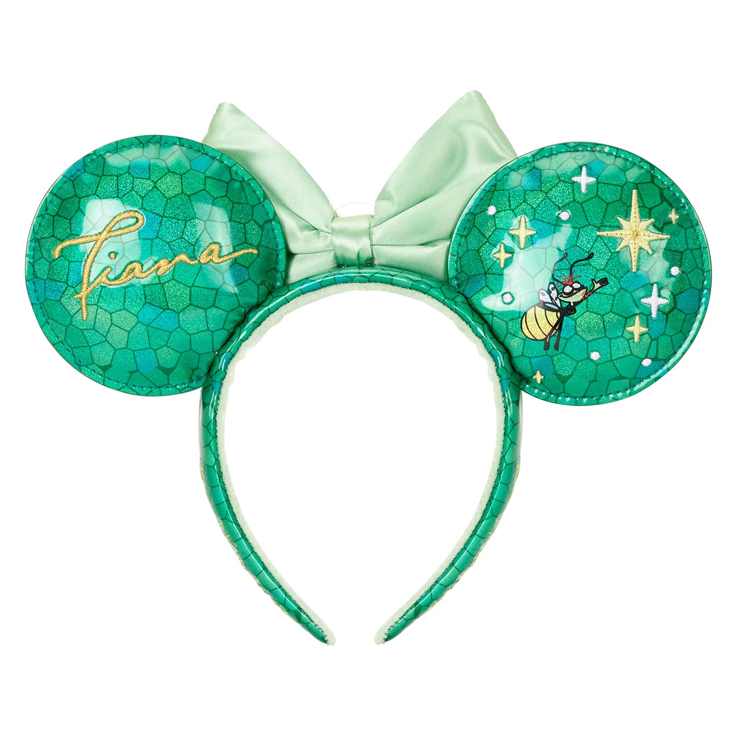 Loungefly - Disney - Tiana - Stained Glass Collection - Headband - Idée cadeau - Produits dérivés officiels - Pour garçons, filles, hommes et femmes - Fans de cinéma