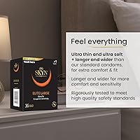Vista 4 de SKYN Elite Large Non-Latex Condoms, 36 Count & 12 Count Bundle